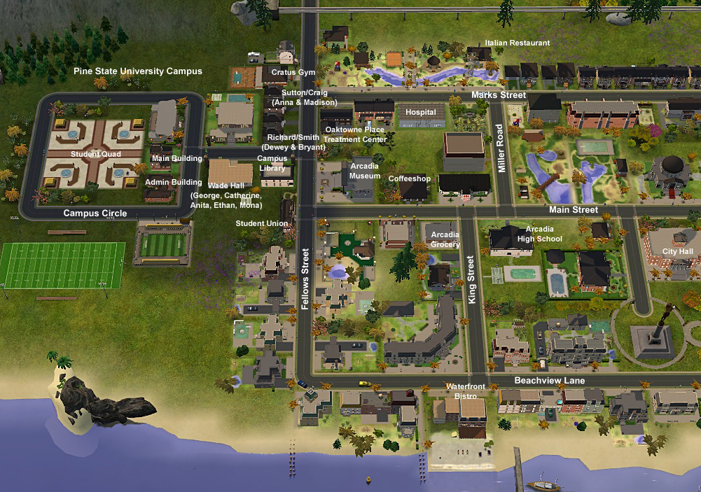 Sims 2 Neighborhood Download yellowem