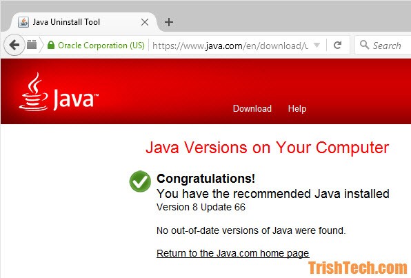 Java Jre Version